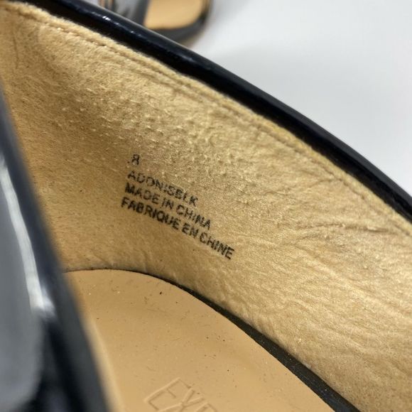 Expression |  Black and Clear Pointed Toe Pumps - Picture 9 of 9